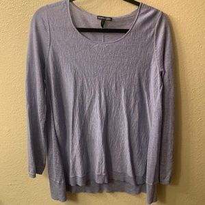 Long sleeve blue-grey shirt by Eileen fisher size medium